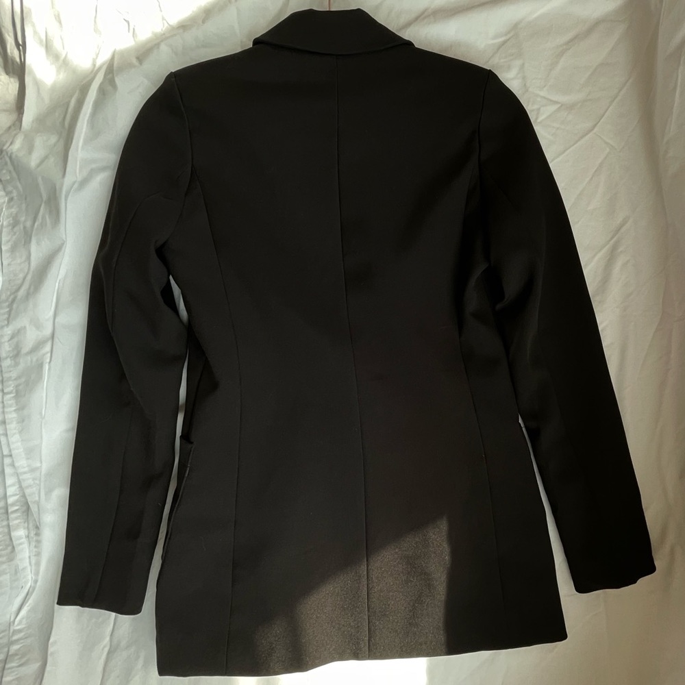 Black Double Breasted Blazer - image 5